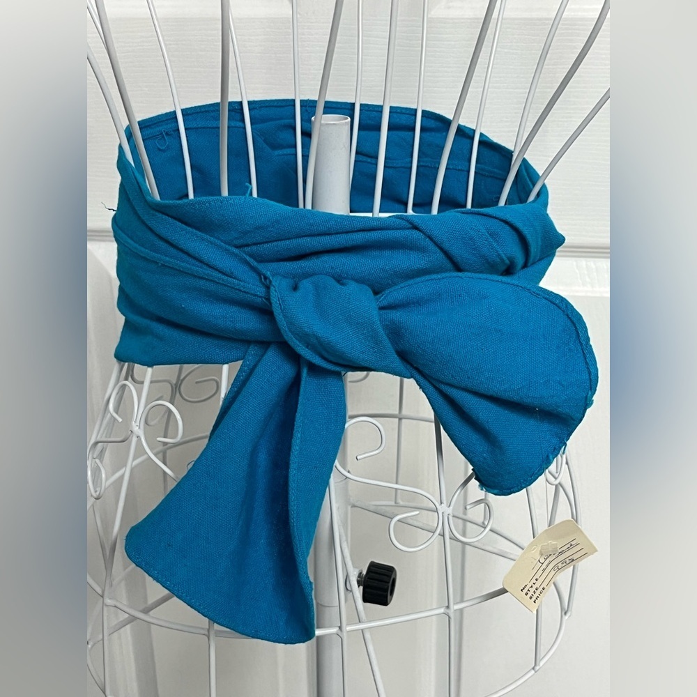 Vintage Brilliant Blue Women’s Boutique Sash